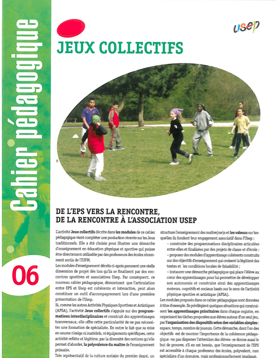 Rencontre usep jeux collectifs