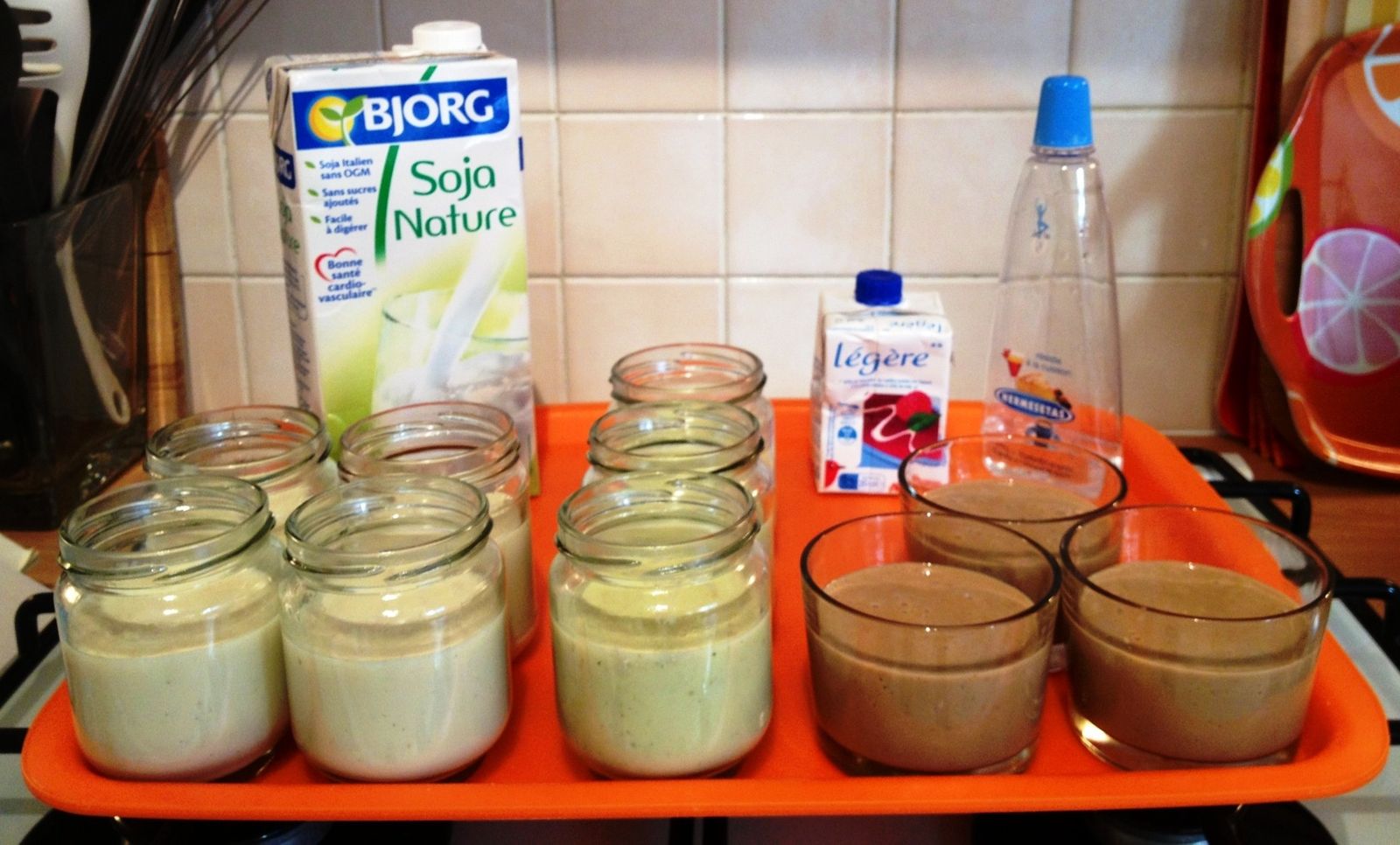 Creme Dessert Lait D Amande Thermomix Crèmes dessert végétales WW au Thermomix - Le chaudron magique