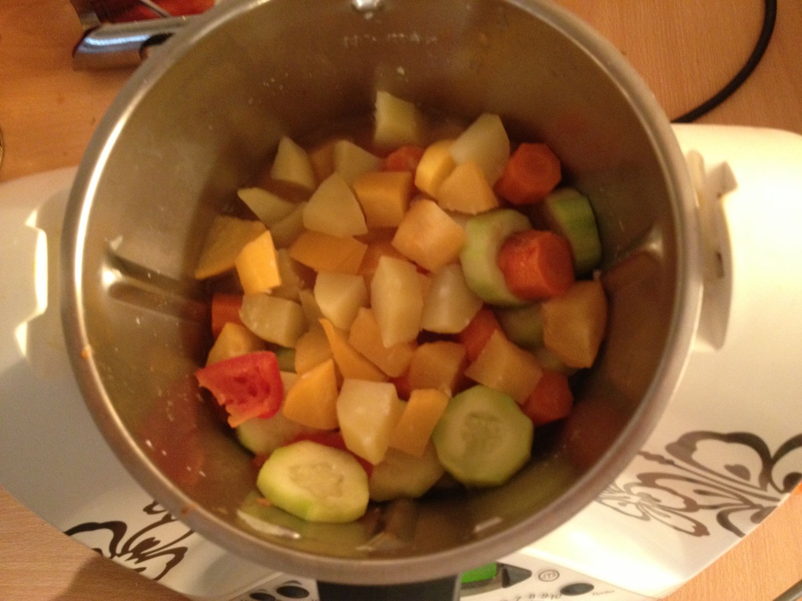 Velouté De Courgettes Weight Watchers Thermomix Velouté de légumes WW au Thermomix - Le chaudron magique