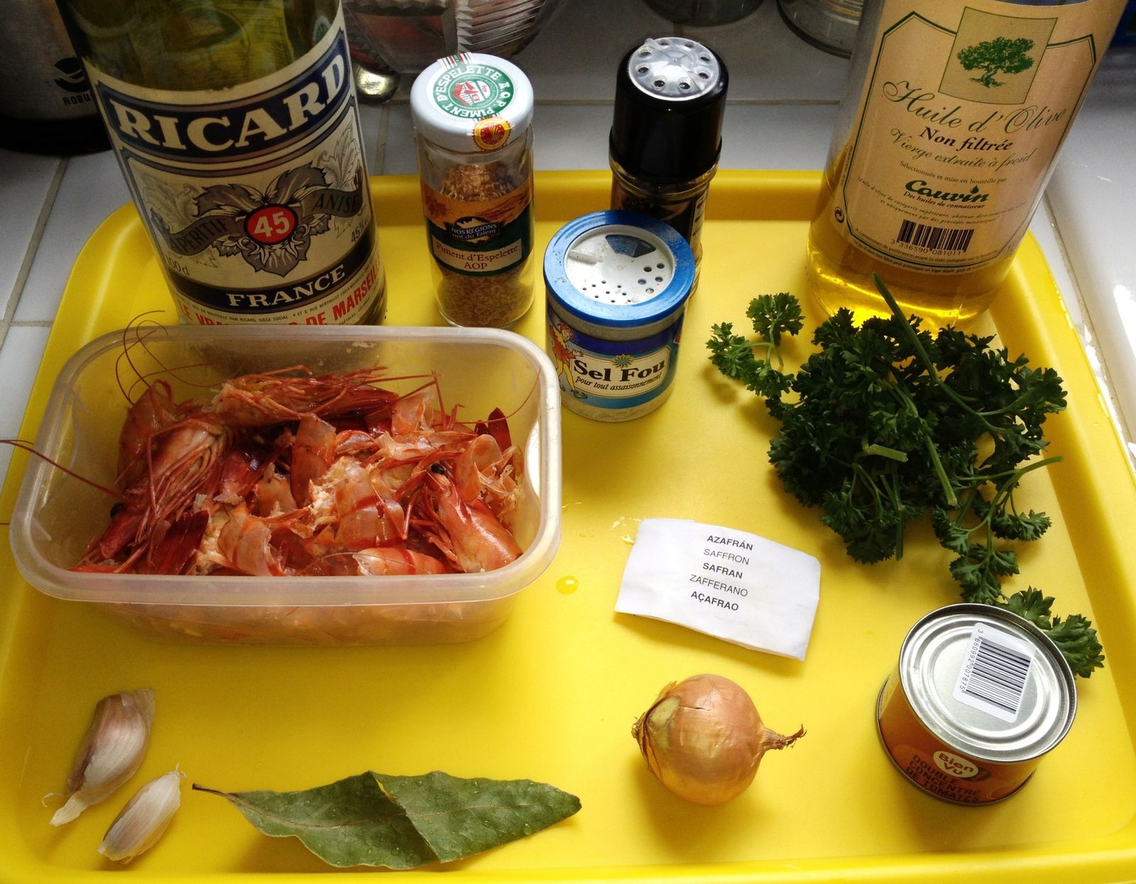 Bisque de crustacés (crevette, écrevisse, homard) au Thermomix Le