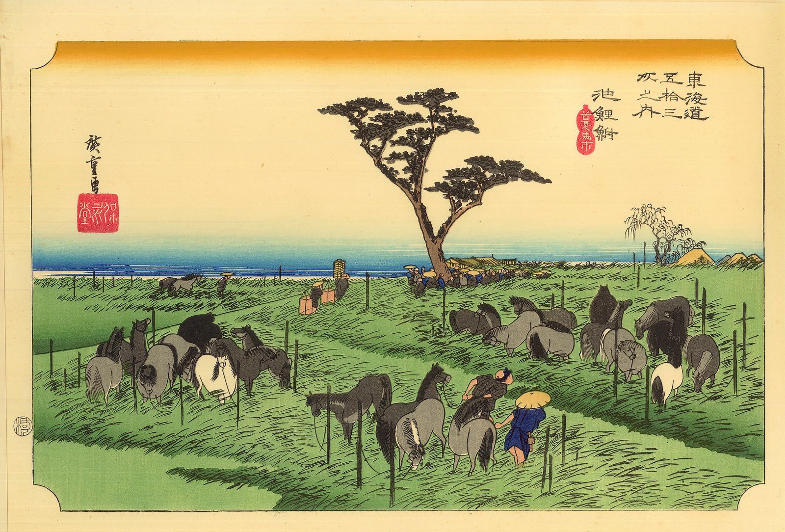 vends belle série de véritables estampes japonaises d'Hiroshige : fleurs et  animaux - paris-vente-veritables-estampes-objets-art-japon.overblog.com