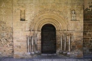 Portail sud - Chapelle du Calvaire - Castillon en Couserans