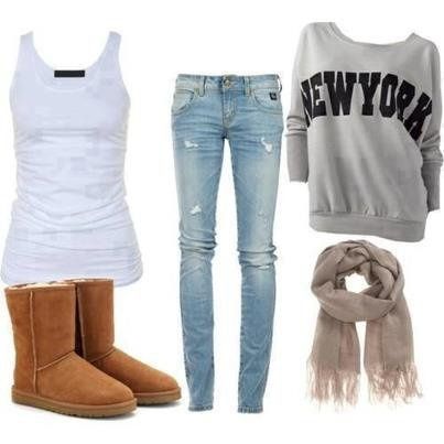 voici des tenues quand il pleut ou il fait froid. tenue3 mettez un collant