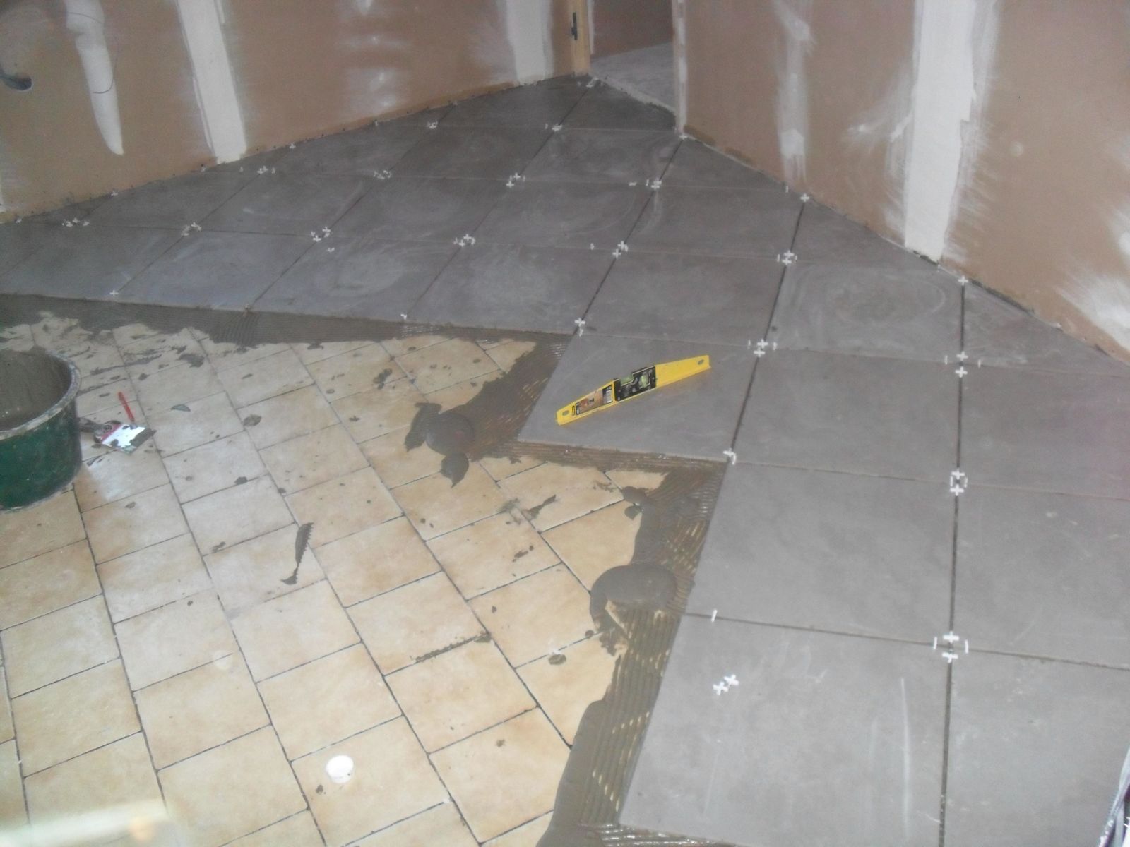 Pose carrelage 40*40