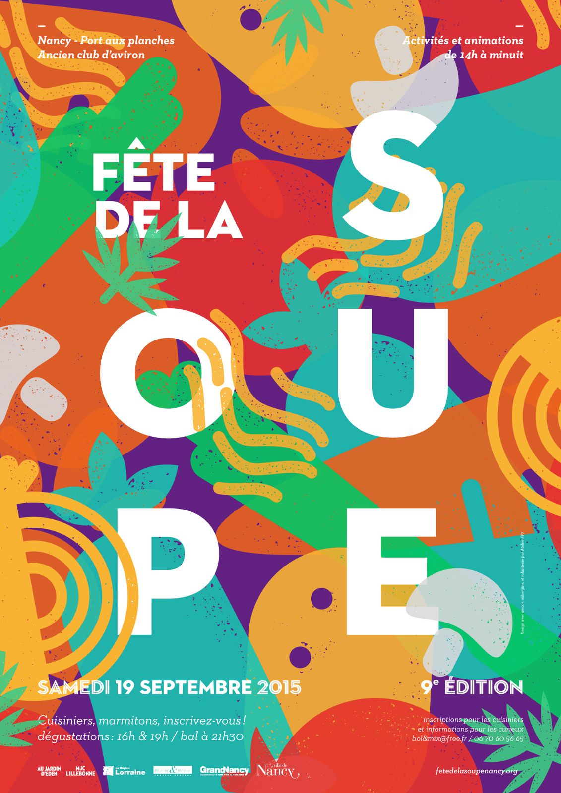 FERMETURE EXCEPTIONNELLE - Samedi 19 Septembre 2015 - PARTICIPATION A LA 9ème FÊTE DE LA SOUPE