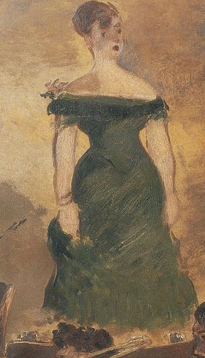 Edouard Manet, chanteuse de café-concert, 1879
