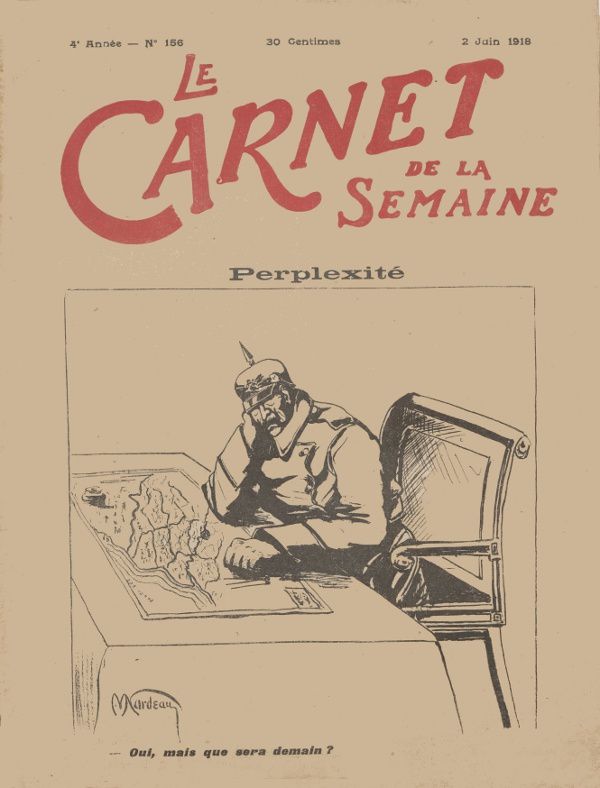 Allusion à J. H. Rosny dans Dominique Bonnaud "Re=Kanon" in Le Carnet de la semaine n°156 du 2 juin 1918