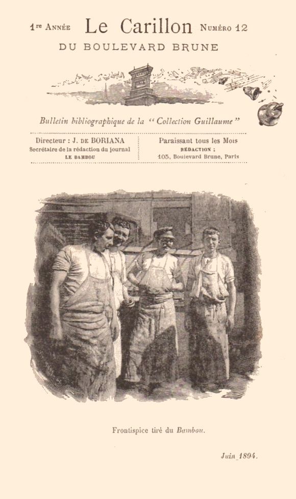 Le Carillon du boulevard Brune n°12 (1894)