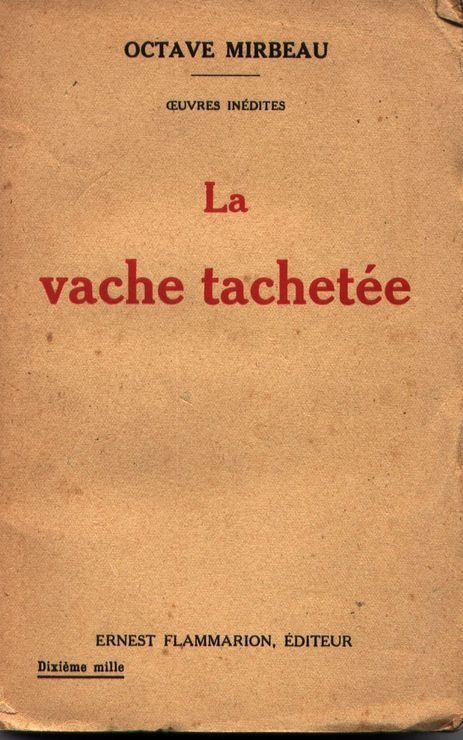 Allusions : Octave Mirbeau "Paysage d’hiver" in "La Vache tachetée" (Flammarion - 1921)