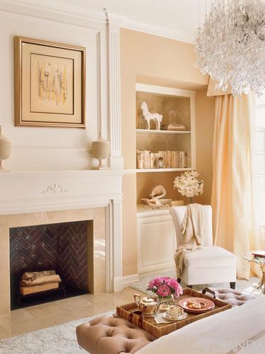 Maison de star: allons piquer quelques idées déco chez jennifer ... Veranda Fireplace idee