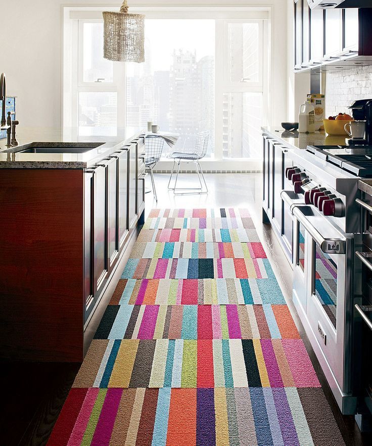 Astuce déco : le tapis de cuisine ! 