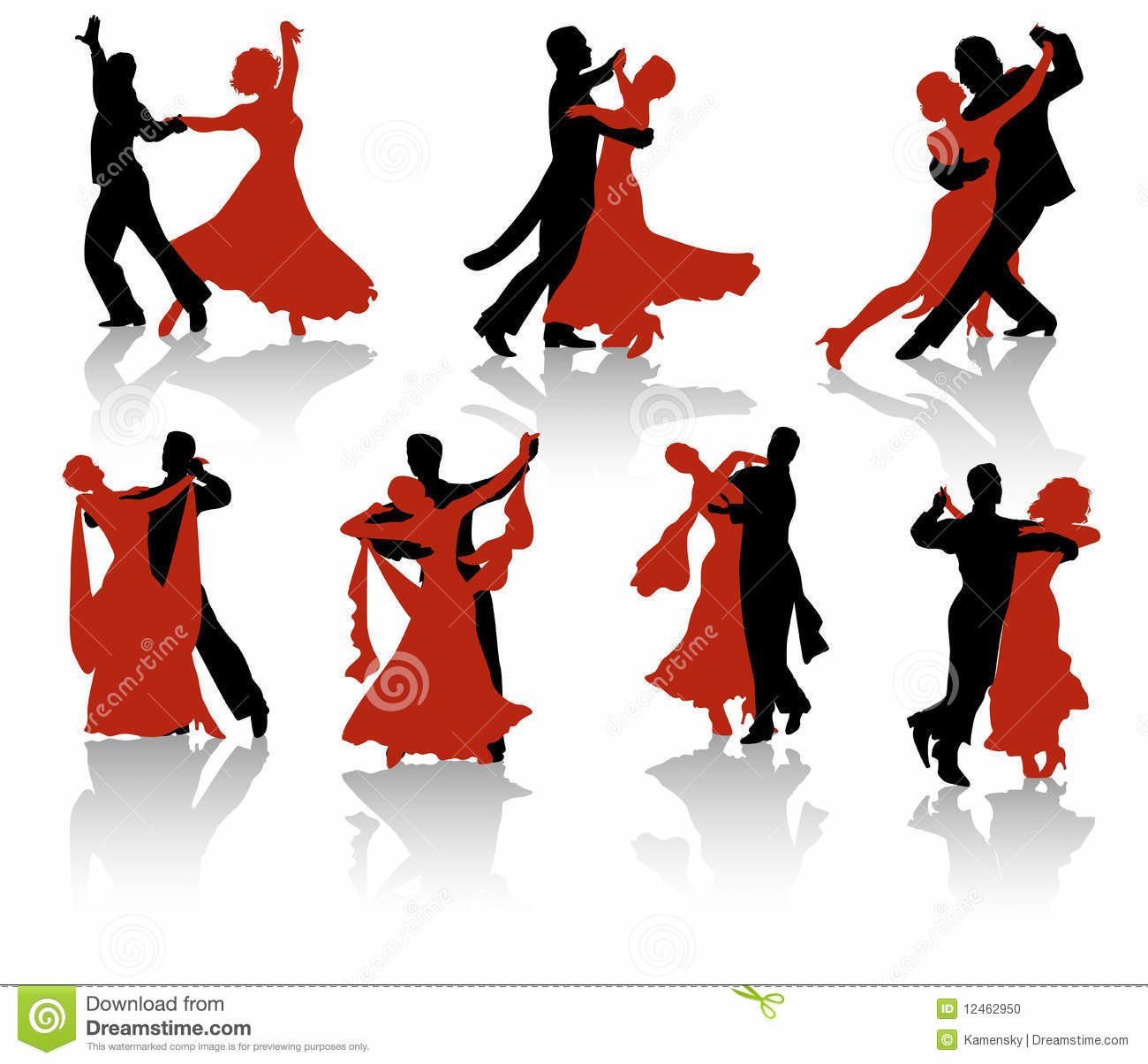 ballroom dance clipart silhouettes - photo #13