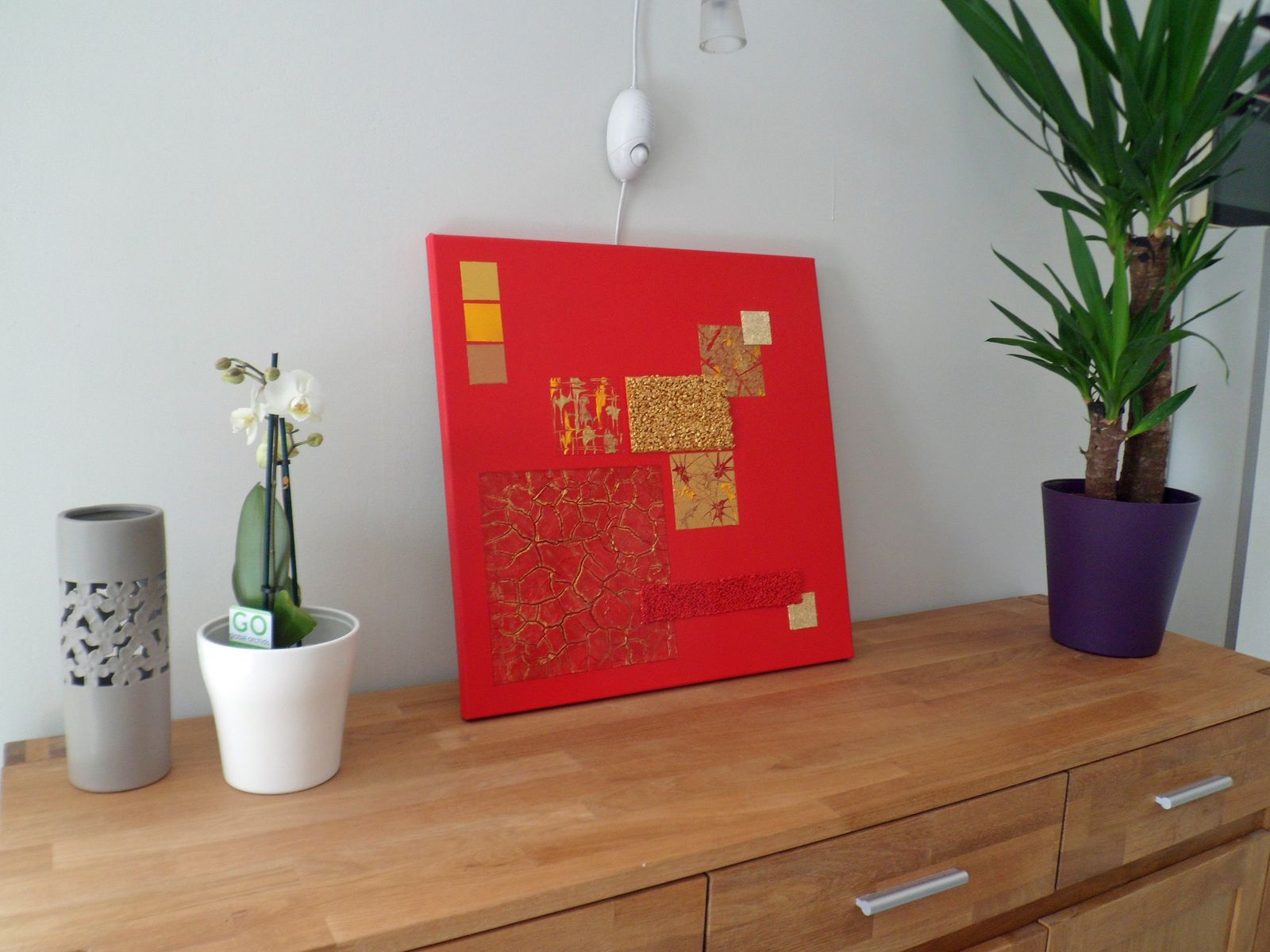 Tableau Peinture Abstrait Rouge Or Dor Sirius Marie Vinouse Tableau Peinture Abstrait Rouge Or Dor Sirius Marie Vinouse