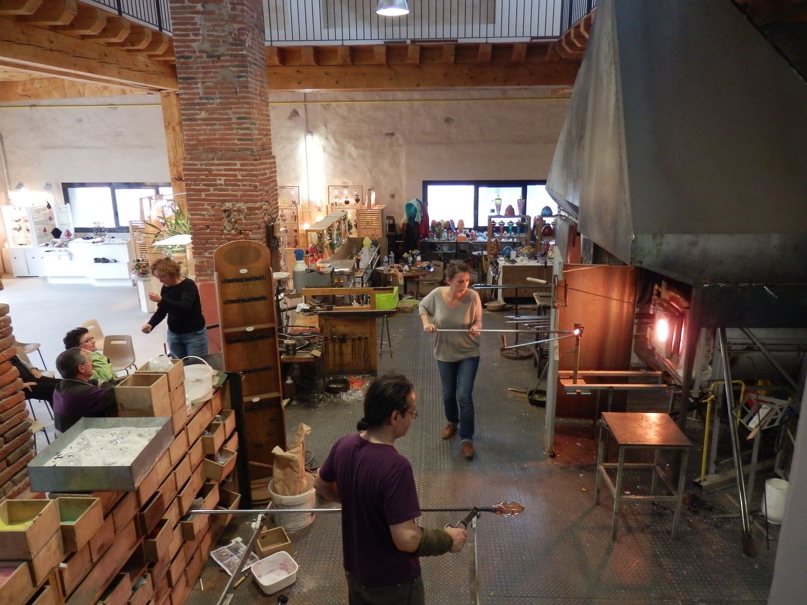 Atelier du verre palau del vidre - OnVaSortir! Perpignan