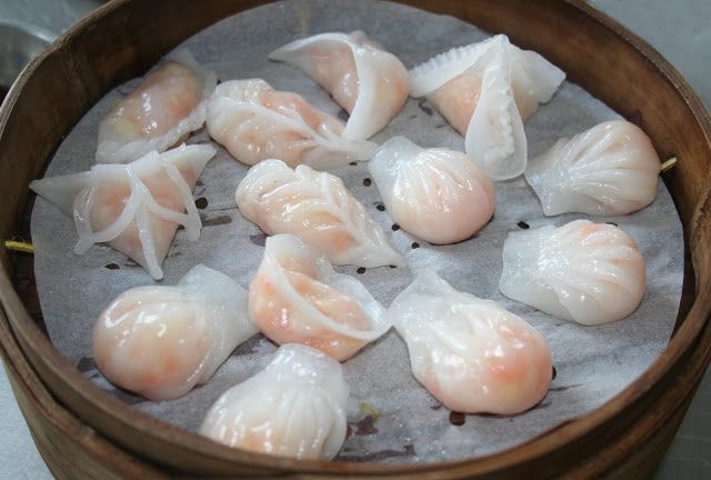 Raviolis aux Crevettes