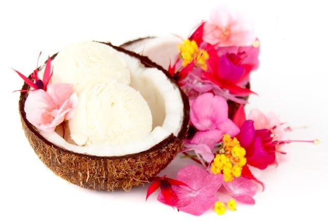 Glace à la noix de coco