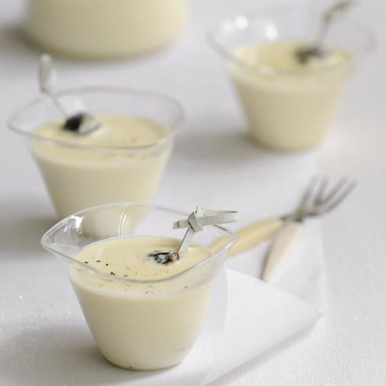 Purée d'ail confit et crème d'ail