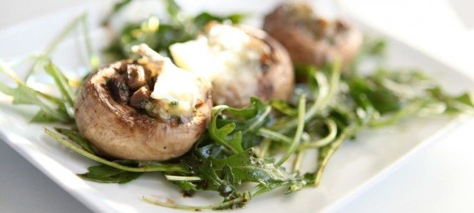 Petits champignons farcis