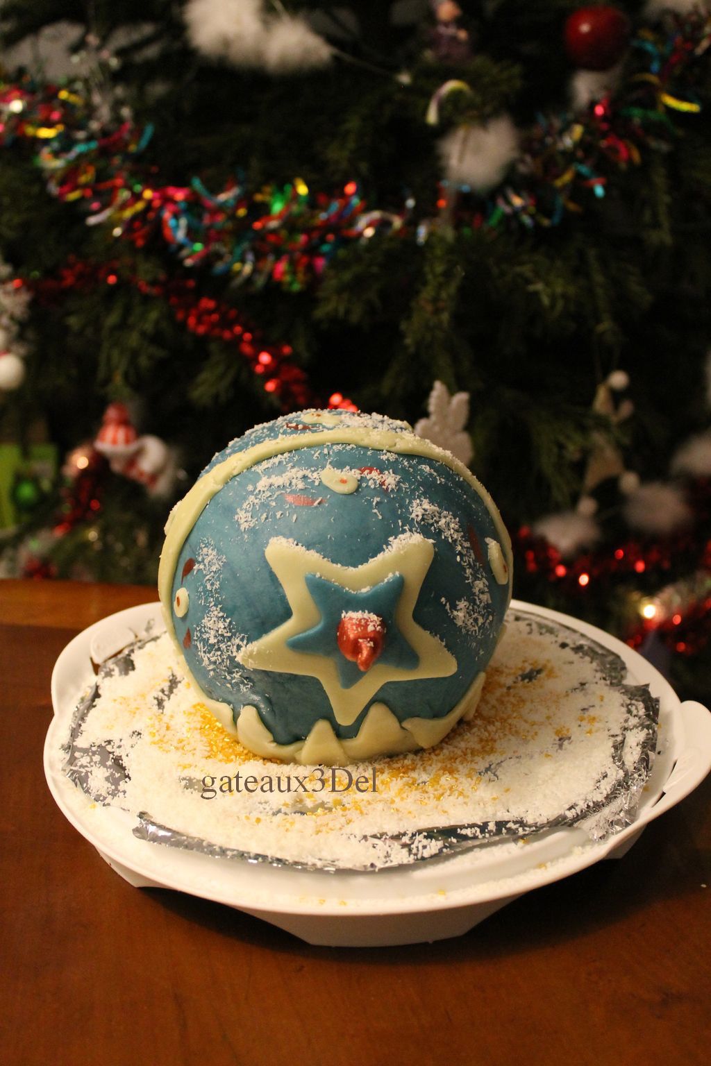 Boule de Noël 2013 - gateaux3del.overblog.com
