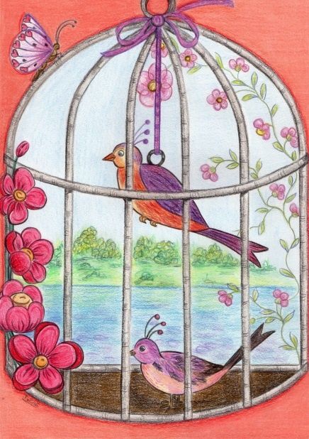 Dessin pour chambre de petite fille