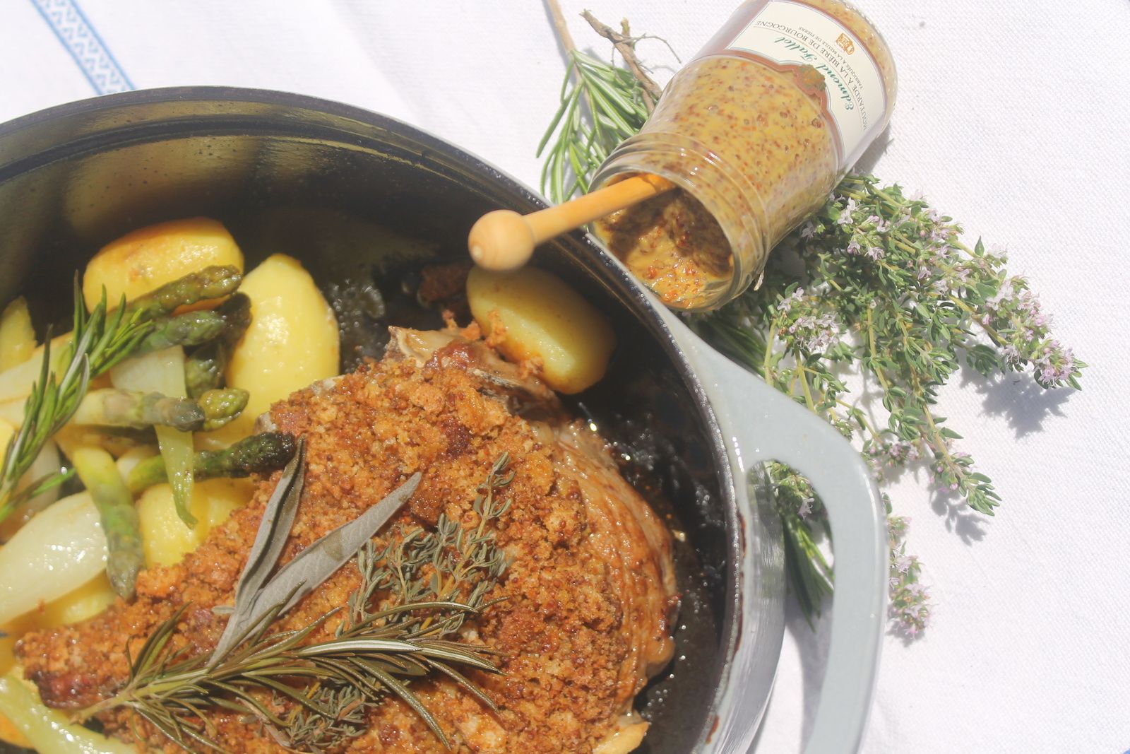 Côte De Veau à La Moutarde Cookeo Côte de veau braisée à la moutarde à la bière de Bourgogne - Dominique  Fieux Cuisinier