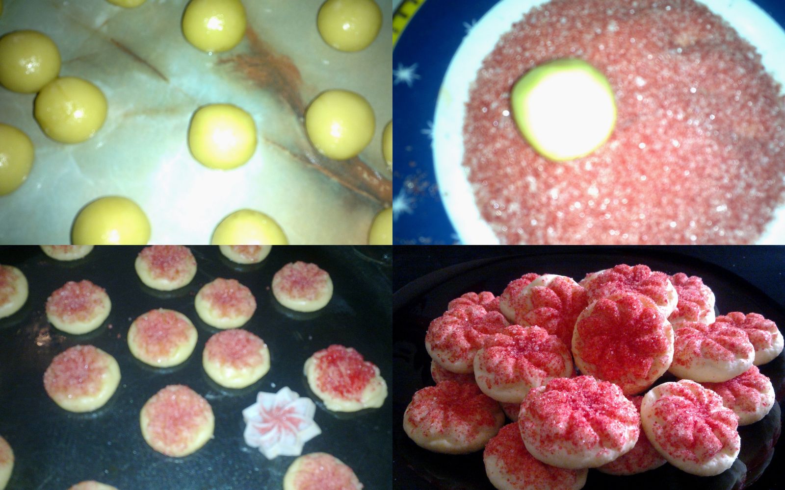 Petits fours à la noix de coco sans beurre