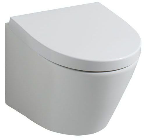 Keramag WC Tiefspüler Flow 207950, wandhängend, weiß(alpin) 207950000