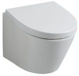 Keramag WC Tiefspüler Flow 207950, wandhängend, KeraTect weiß(alpin) 207950600