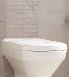 Villeroy & Boch Sentique WC-Sitz mit quick-release und softclosing Scharnieren; weiß