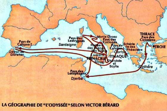 Les 12 étapes Du Voyage D Ulysse Wikipédia Charybde et Scylla - BoxingPenguins