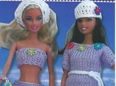 Un peu de laine, des aiguilles pour faire des habits pour Barbie - Ma boite  à fils .overblog.com