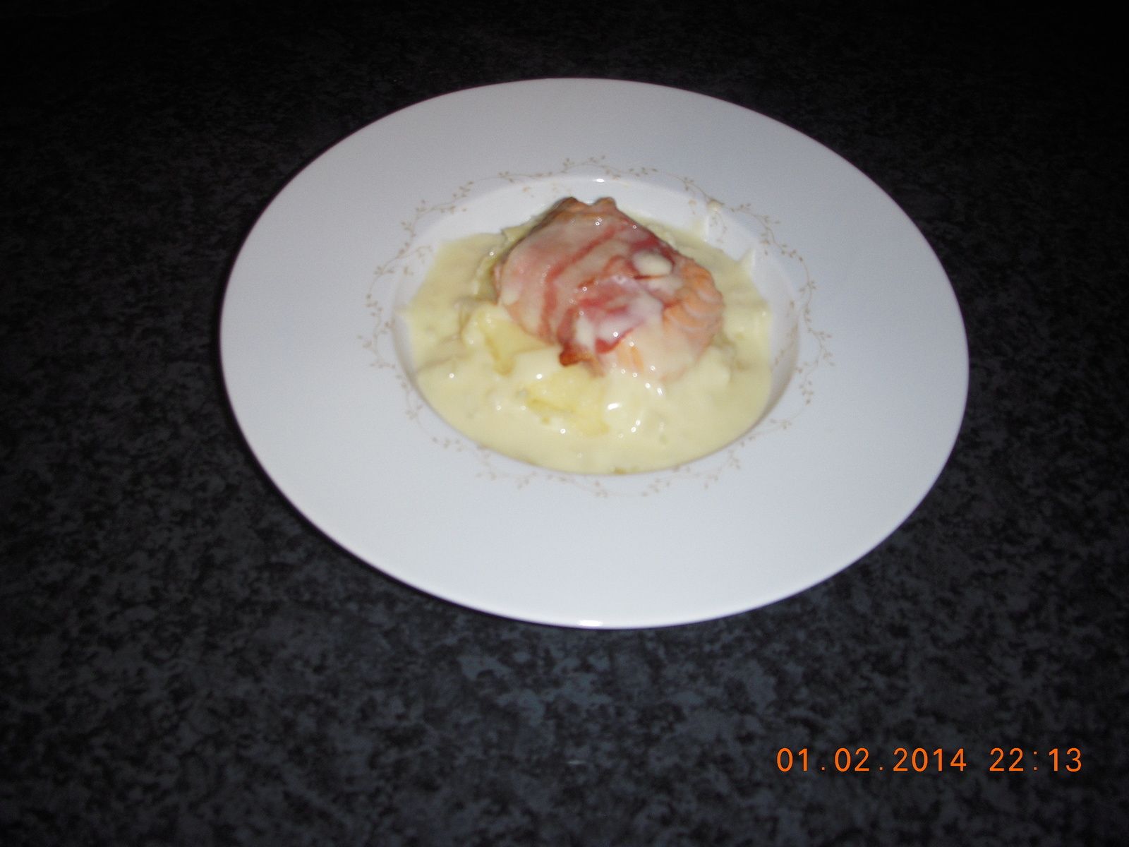 saumon lardé au beurre blanc maison - Placards gourmands, cuisinez sans