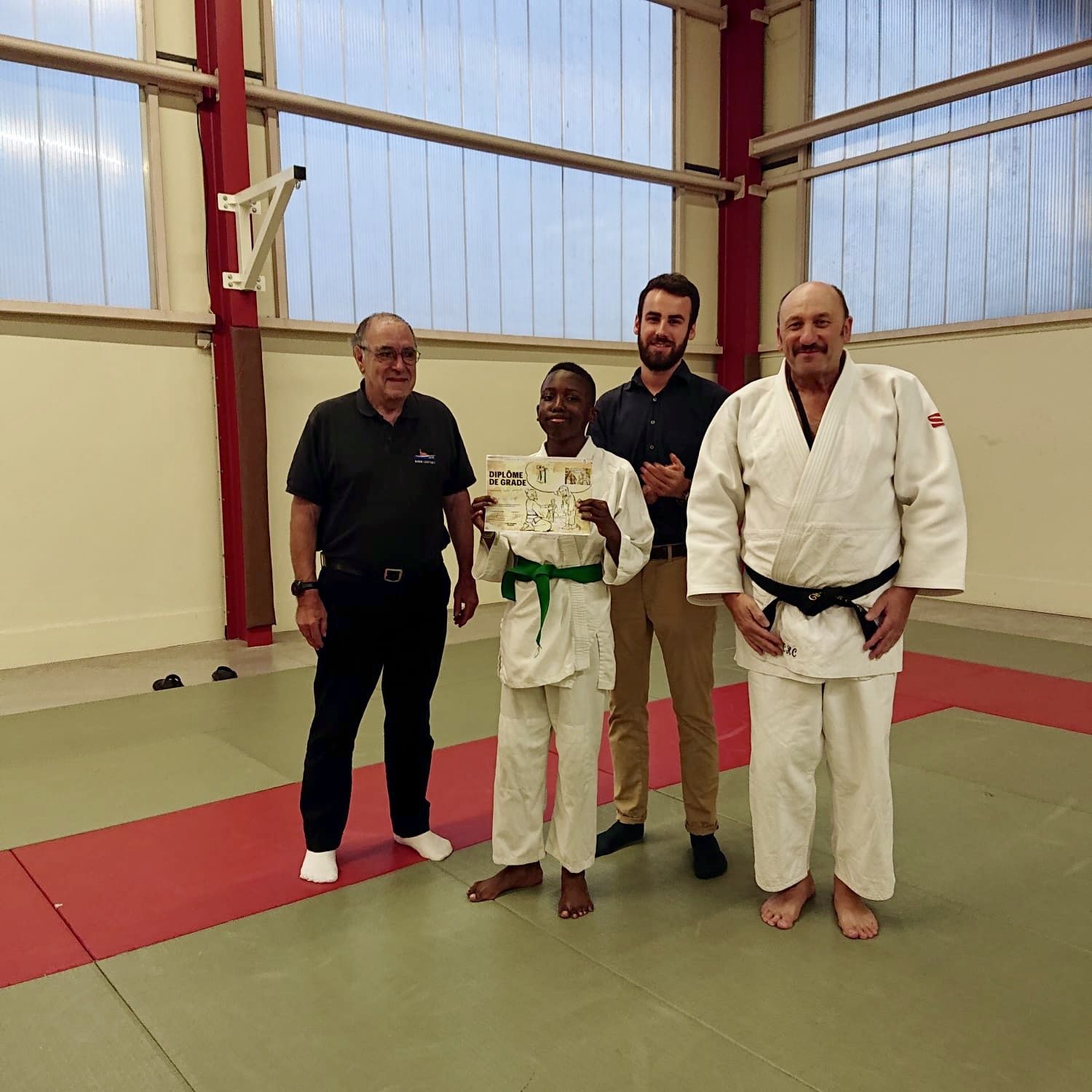 Ceinture top verte jujitsu