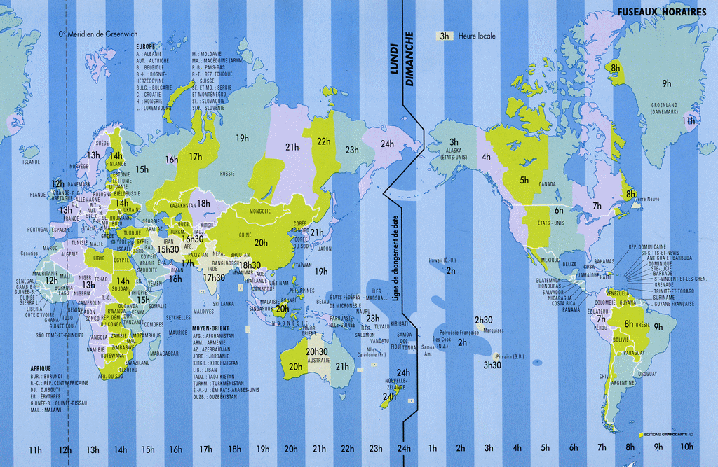 Quel Est Le Decalage Horaire Entre La France Et L Angleterre VOL & DÉCALAGE HORAIRE - Les Merveilles de l'Ouest Americain