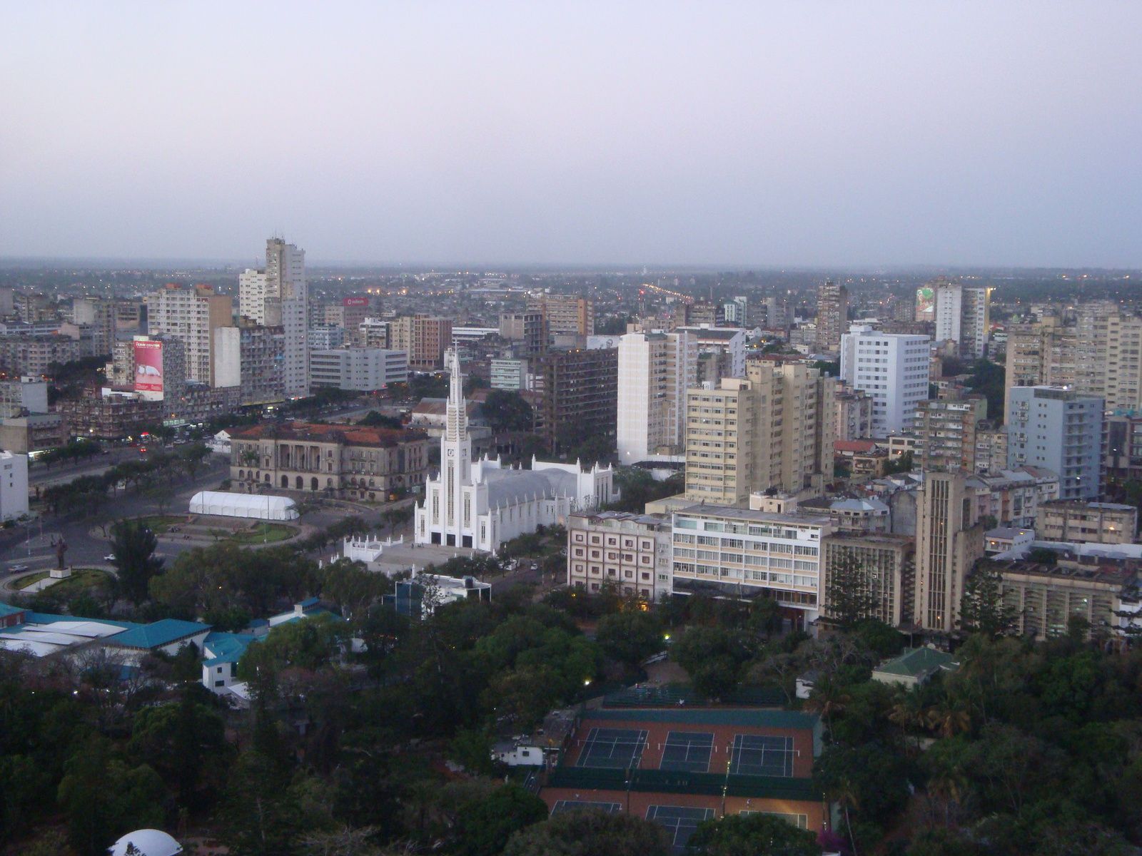 Centre-ville de Maputo.