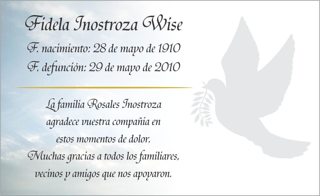 Tarjetas De Agradecimiento Por Condolencias Tarjetas De Agradecimiento Por Condolencias
