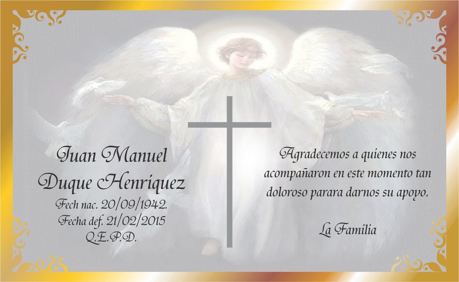 Collection of Tarjetas Misa Difunto Modelos Tarjetas De Difuntos