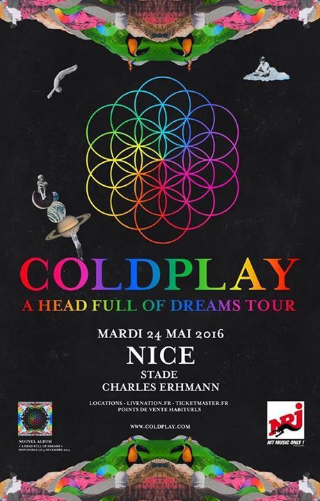 Coldplay : leur nouvel album &quot;A Head Full Of Dreams&quot; sortira le 4 Décembre 2015 ! 