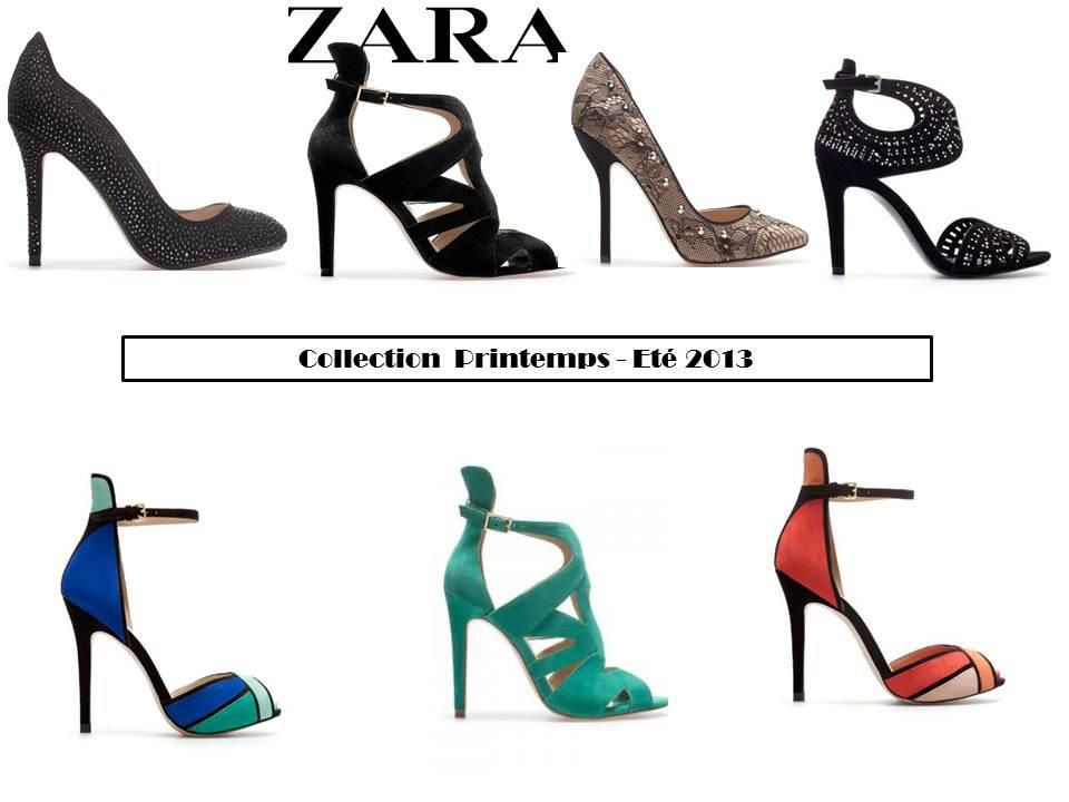 Coups de coeur Chaussures - Zara Printemps EtÃ© 2013