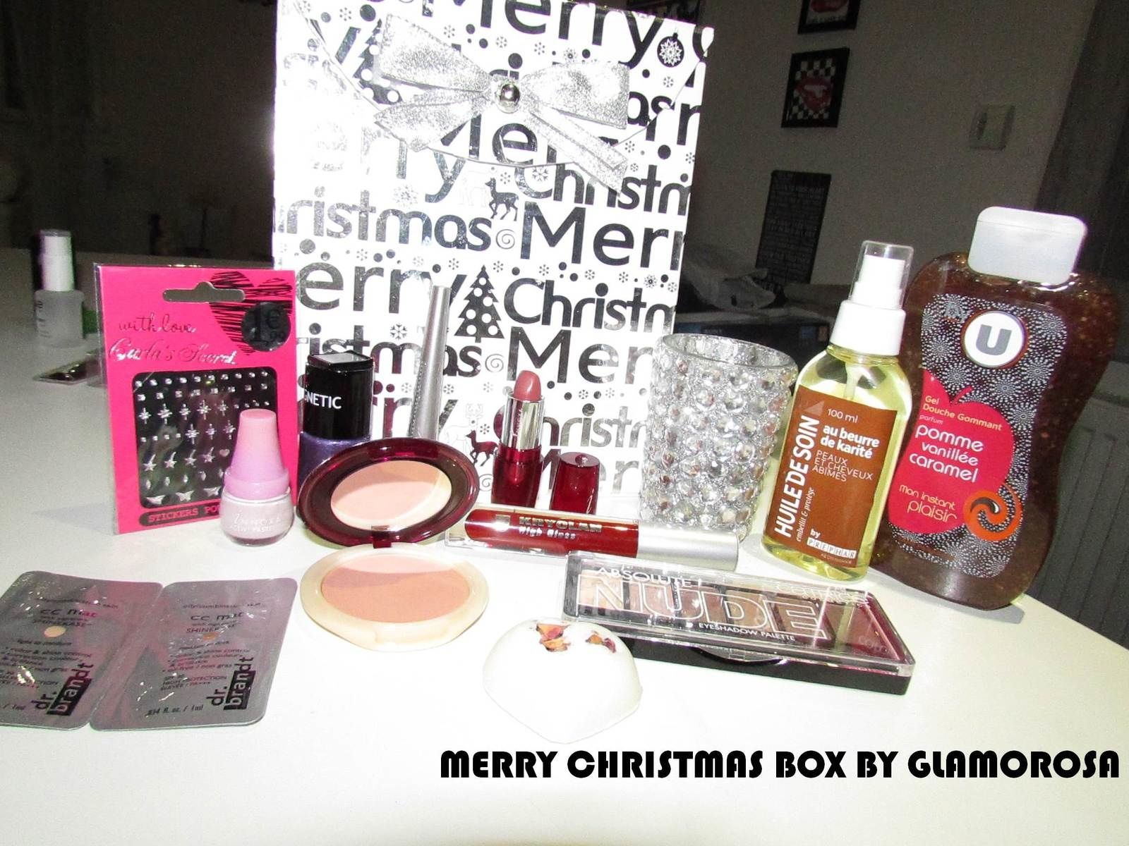 MERRY CHRISTMAS BOX CONCOURS BY GLAMOROSA