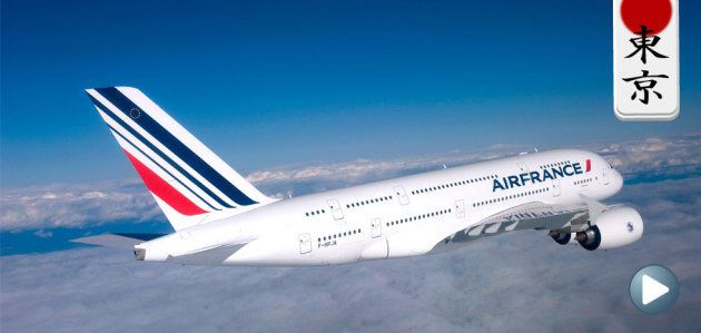 A380 Paris - Narita