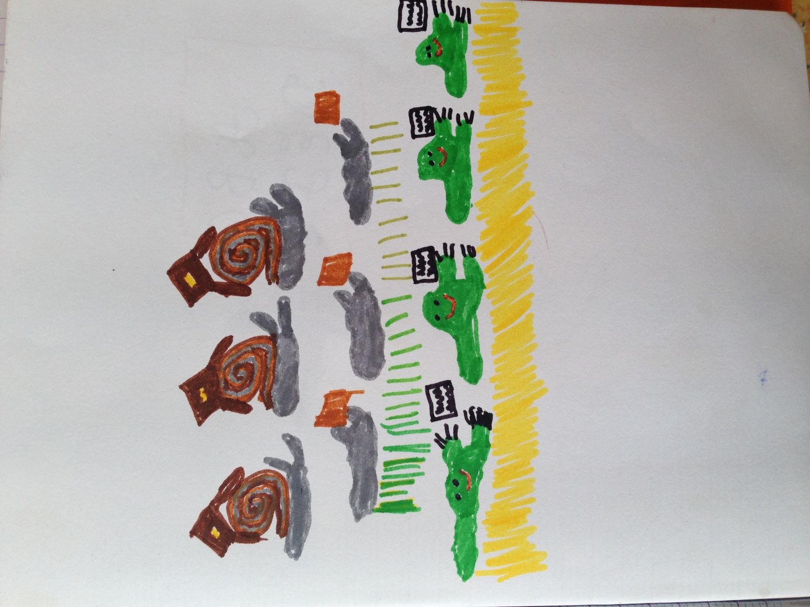 poesie j ai rencontre 3 escargots