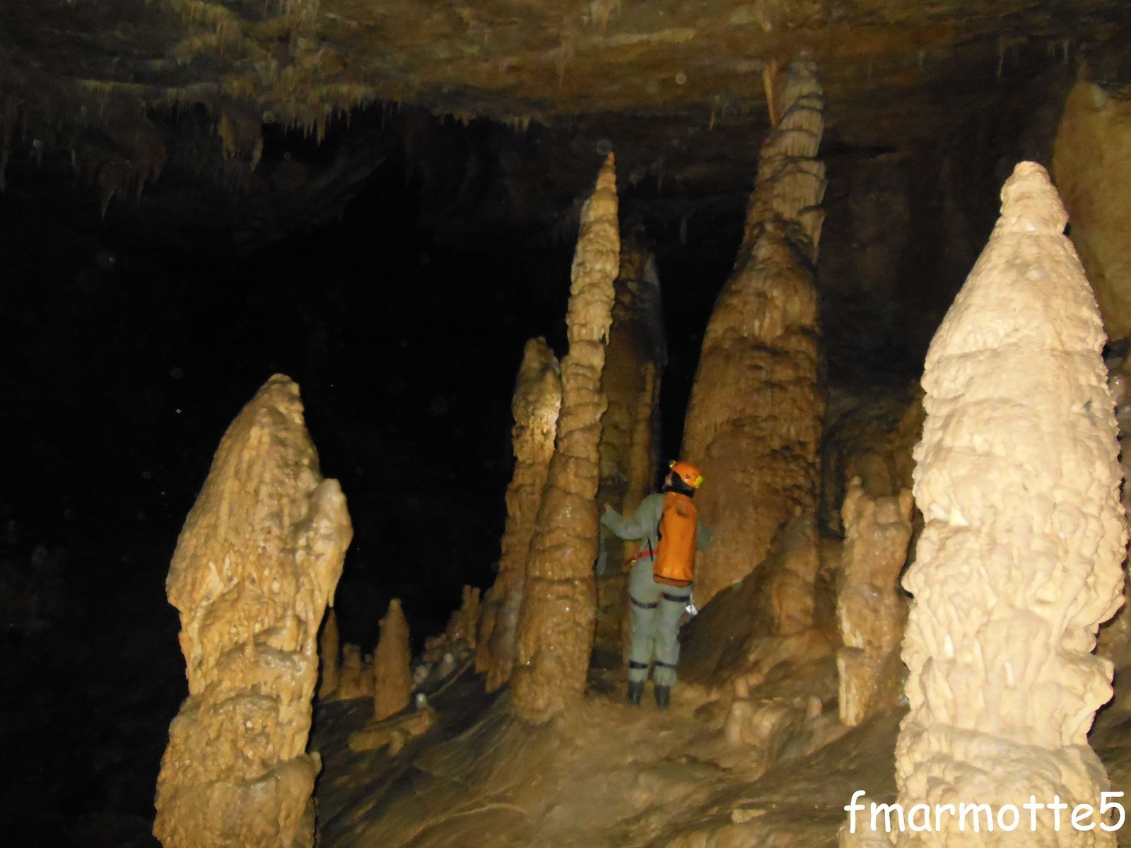 Grotte de Gournier, Vercors secteur Gorges de la Bourne, découverte de la spéléologie.