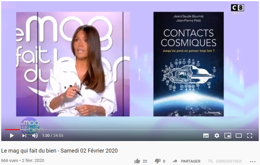 Replay Le Mag Qui Fait Du Bien Ovnis extraterrestres Jean-Claude Bourret et Grichka Bogdanoff chez Le