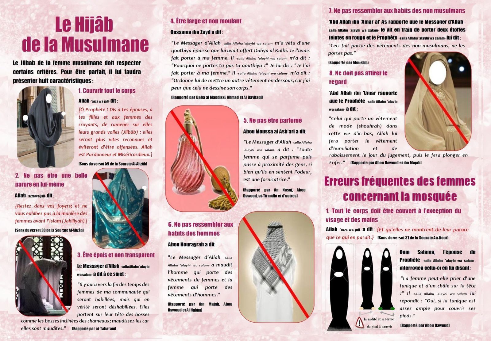 8 Conditions Du Voile Legifere Source femme - Salafidunord