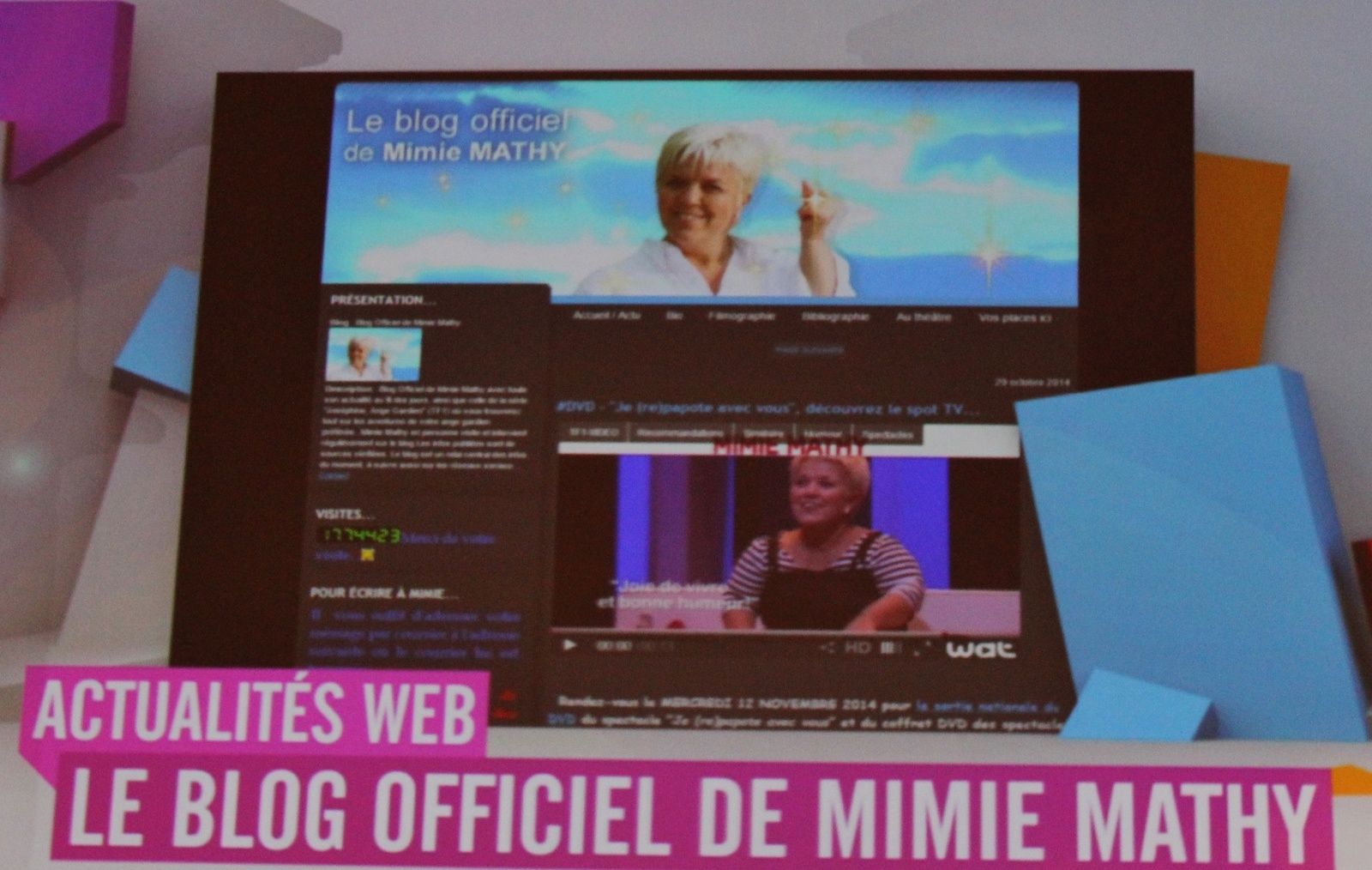 mimie mathy rencontre avec son mari