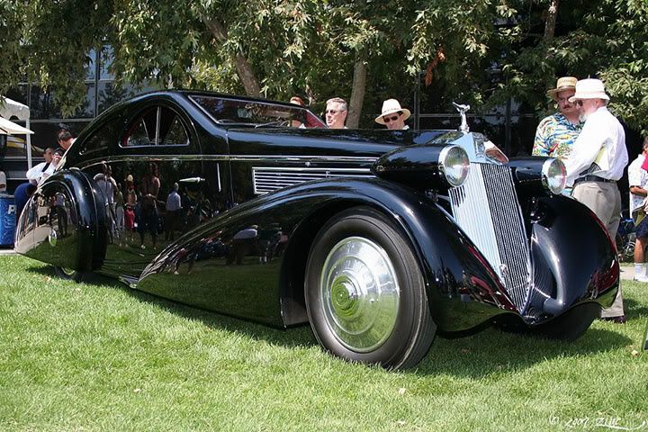 Rolls Royce Phantom I Aerodynamic Coupe 1925 - Passion Autos Prestiges  Anciennes