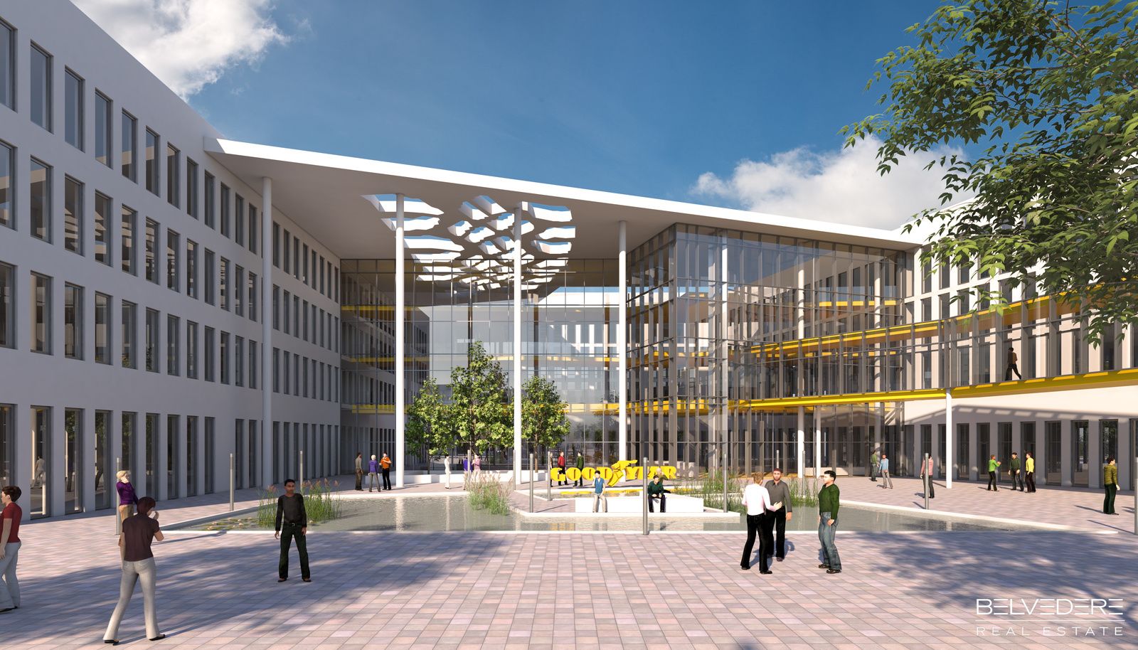 Le futur siège de l'Innovation Center de Good Year