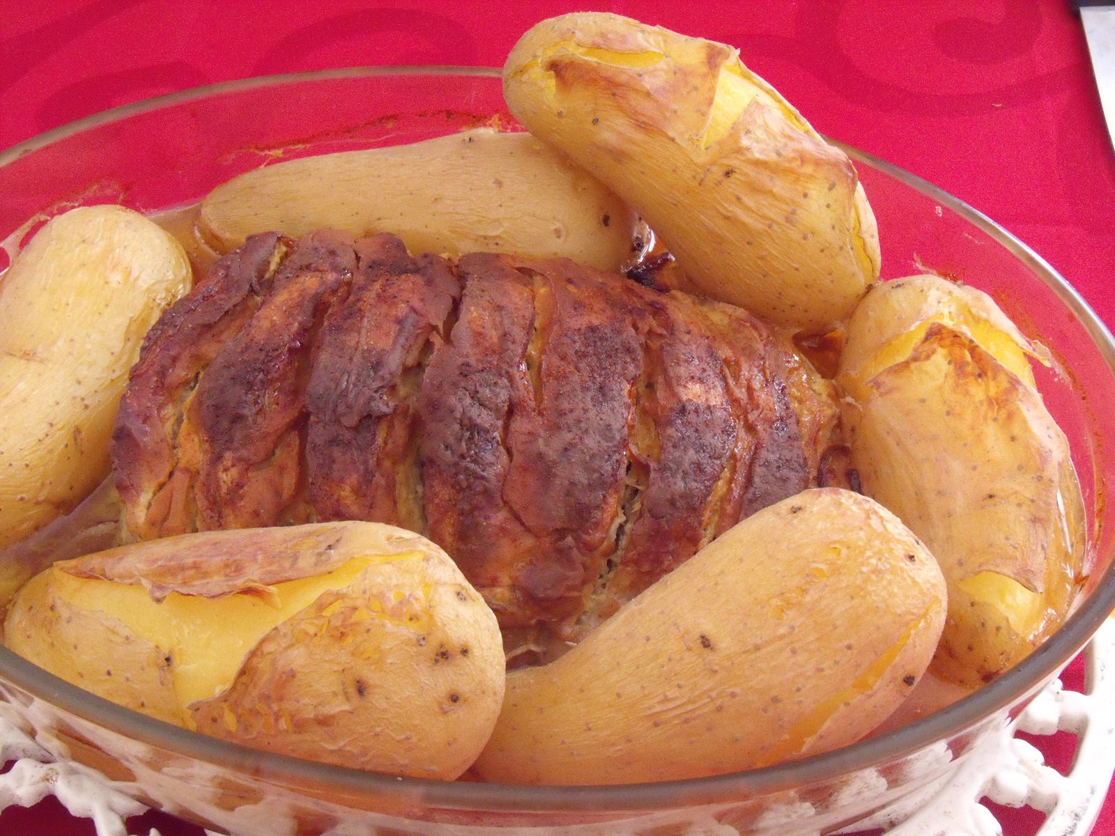Rôti De Porc à La Diable Au Four ROTI DE PORC A LA DIABLE - mes tests culinaires : la cuisine facile !