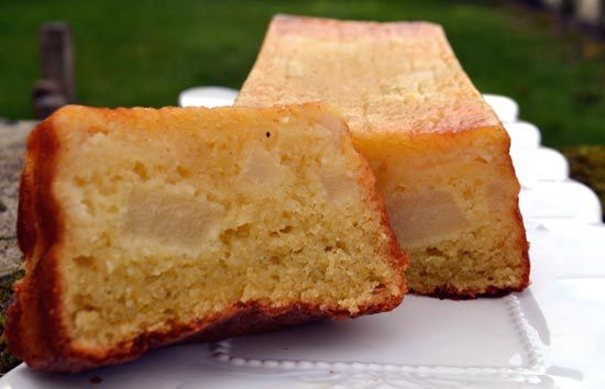 Gâteau Moelleux Poire Vanille – sur la base d’un gâteau au yaourt